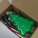 KOOPER Christmas Decorations Outdoor Solar Christmas Tree Candy Cane Stake Lights, 6 Pack Brighter 102 LED Solar Christmas Pathway Lights Outdoor, 10 Modes Christmas Decorations for Indoor Yard