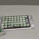 QFX REM115 8 in 1 Large Jumbo Universal Remote Control for RCA, Sony, Philips, Samsung, GE, Zenith, Panasonic, Sharp, Toshiba, Daewoo, Hitachi, Sanyo, LG, JVC, Mitsubishi, Emerson, Magnavox