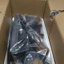 PuraFlame 24" Free Standing Electric Fireplace Log Set Insert, 750W/1500W Heater, 6 Flame Colors with 5 Brightness, Crackling Sound, Remote Control