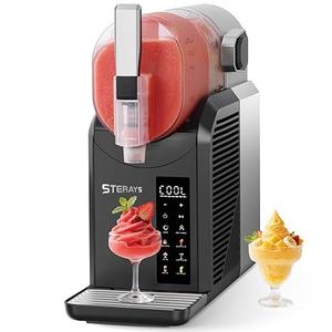 Slushie Machine,Slushy Machine for Home,6 Pre-Set Programs, Auto Clean Function,No Ice Needed, Commercial Frozen Drink Machine for Milkshake,Frappe,Margarita,Cold Drink,Slush and More