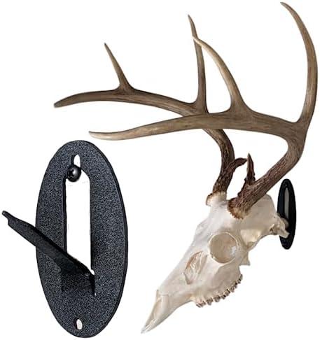 Kabash Outdoors - Easy European Mount Skull Hanger - Made in The USA with American Steel - Whitetail Deer Skull Hook mounting System - Euro Mount kit - Quick Install - Hog Bear Antelope Coyote