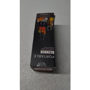 Portable Blender, Cordless, 24oz. Vessel, Personal Blender-for Shakes & Smoothies, BPA Free, Leakproof-Lid & Sip Spout, USB-C Rechargeable & Self Cleaning - Travel with 6 Sharp Blade, Black