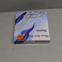 Moving Sand Art Liquid Motion - Moving Sand Art Picture Decor 3D Deep Sea Sandscape, Round Glass Frame Display Flowing Sand Relaxing Toy for Desktop Home Office Work Decoration(Yellow, 7")