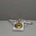 Hardwired Picture Light for Wall, 24 Inch Modern Brass Dimmable Frame Light with Adjustable Swing Arm, 3CCT LED Art Display Light for Paintings,120 Volts Gallery Wall Light, Hallway Vanity Light, 8W (Gold)