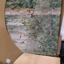 Modern Green Forest Wall Art Birch Tree Artwork for Living Room 29x58 Inch