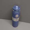 Ello Pop & Fill Stainless Steel Water Bottle with Quick Fill Technology, Double Walled Vacuum Insulated Metal, Leak Proof Locking Lid, Sip & Chug, BPA Free, Holiday Gift for Him Her, 22oz, 32oz, 40oz (Raincloud)