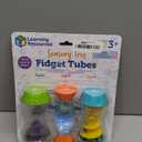 Learning Resources Sensory Trio Fidget Tubes - Sensory Toys for Toddlers, Calming Kids Fidget Toys, Classroom Calm Down Corner Supplies, Special Needs Travel Fidgets, Preschool Quiet Time Items