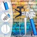Zhengmy 12 Pcs Airless Paint Sprayer Gun with Nozzle Guard Spray Tips and Airless Paint Spray Gun Filter for Spraying Machine Accessories (211,313,415,517,623)