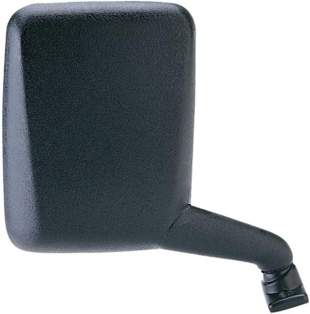 Fit System Passenger Side Mirror for VW Vanagon, Black, Foldaway, Manual