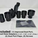 Improved Dust Collection Port for DeWalt DWS779 & DWS780 Miter Saws - Virtually No Mess - Made in the USA