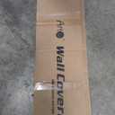 Art3d 4-Pack Glue-On Wall Panels, Wood Grain Texture Interior Wall Decor, 104"x12" Recycled Polystyrene Wainscoting Panels, Low Emission for Living Room Bedroom,Natural Oak