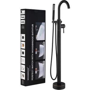 WOODBRIDGE F0010 ORBRD Faucet, (L) 10 3/4" x (W) 6-1/4" x (H) 43-7/8, Oil-Rubbed Bronze