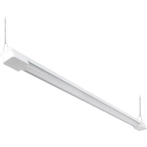 Feit Electric 3ft LED Utility Light, 3000 Lumens, 4000K Cool White, Plug-in, Flush/Hanging Mount, Ultra-Lightweight, 30W LED Shop Light and Under Cabinet Light, 50,000-Hour Lifespan, SHOP/3X1/840/V1