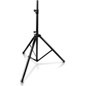 Pyle Universal Speaker Tripod Stand Mount - 6' Sound Equipment Holder Height Adjustable Up to 70 Inches For Speakers w/ 35mm Compatible Insert Perfect for Home, On Stage or In Studio Use