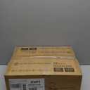 Ceiling Fans with Lights and Remote, 36 Inch Ceiling Fan with Light, Low Profile, Reversible, Dimmable LED, Flush Mount, Quiet, DC Motor, Nickel Ceiling Fan for Bedroom, Kitchen, Dining Room