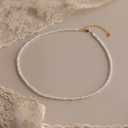Summer Pearl Beaded Necklace in 18K Gold