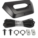 Backup Camera with Tailgate Handle Bezel Trim Compatible with 2002 2003 2004 2005 2006 Avalanche 1500 2500 Pickup Truck Replaces 93440179 15094722 GM1916104 GM1916105