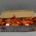 Dazzle Bright 2 Pack 24 Inch Lighted Thanksgiving Fall Maple Tree Decor, 24 LED Battery Operated Decorations Artificial Tree with Timer for Indoor Home Room Holiday Xmas Party