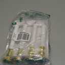 SUNSGNE Battery Operated Window Candles, Flameless Window Candles with Auto Timer for Holiday Home Table Christmas Decor, 4 Pack, Gold Base