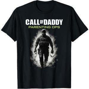 Call of Daddy Parenting Ops - Father's Day Great Dad Joke T-Shirt, 3XL