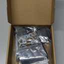 2" Stem Casters Replacement Casters Threaded Swivel Furniture Caster Wheels with Brakes 100Lbs (5/16-18-Black-No Brake)