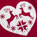 Demifill Boys And Girls Halloween Pajamas Sets Christmas Pjs Holiday Sleepwear Children Clothes (24 Months, Red/Love Reindeer)