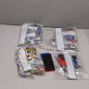 City Car Transporter with 7 Technology Cars Construction Kit - Adjustable Loading Ramp Transport Truck with Sports Car Motorcycles Building Block Transporter Toy Gifts for Children Boys 8-14