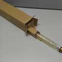 CTKcom T10/T300 40W Amber Vintage Edison Bulb E26 Medium Base2200K-2300K Tubular Bulb Nostalgic Tungsten Filament Antique Bulb Amber Glass for Industrial Wall Sconce Pendant Lighting-(4 Pack)