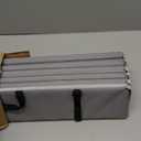 Waterproof Guinea Pig Cage Tarp Bottom for C & C Grids Habitat, 36"*24" Washable Guinea Pig Cage Liner Base for Rabbits Hamsters Hedgehogs Ferrets Small Pets (No Cage) (Grey)