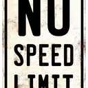 Car Room Wall Decor Vintage Metal Sign No Speed Limit Signs For Boys Room Bedroom Garage Man Cave Art 12x8 Inches