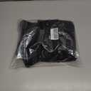 Tulucky Womens Stretchy Shiny Sports High Waisted Yoga Flare Pants Tummy Control Bell Bottom Leggings (Black, M)