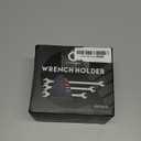 48PCS Magnetic Modular Wrench Organizer with Black, Wrench Holders Organizers with Metric & SAE Label, Tool Organizers for Tool Drawer Storage