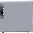 Frigidaire 9 can/6l mini personal fridge cooler Crocodile Finish door-W: 7.08" x L: 11.81" X H: 10.04 (White)