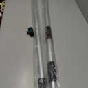 24ft Reach Gutter Cleaning Tools From The Ground, 16ft Telescopic Gutter Cleaner Tools, Rain Gutters Cleaning Tool With Garden Hose Attachment and Bendable Wand