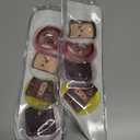 2 x Small Ice Pack, Boo Boo Ice Pack for Kids, Multiple Color Ice Packs, Reusable Instant Cooling Relieves Pain (Chocolate)