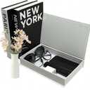 3 Pieces Decorative Books, Faux Books with Hidden Storage, Aesthetic Decor for Bookshelf Coffee Table, Decorative Book Boxes, Hollow Fake Book for Living Room