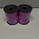 2 x 500 Yards 3/16" Glitter Curling Ribbon Purple, Balloon String Curly Ribbon 1 Roll for Gift Wrapping, Birthday Wedding Party Festival Decoration, Baby Shower, Art Crafts, Florist Flowers