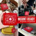 EVERLIT Pocket-Aid Mini First Aid Kit | Compact, Portable Hard-Shell Cases of 50 Items | Cuts, Scrapes, Wound Care Essentials for Travel, Outdoor, School, Camping, Home, Office (48 Packs | 2400 Pcs)