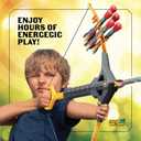Kids Bow and Arrow Archery Set - Coolest Toys for Boys Age 6, 7, 8, 9, 10, 11 & 12 Year Old Boy Gifts - Cool Boy Toys Birthday Gift - Best Outdoor Kid Sports Play Toy