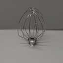 Wire Whip Attachment for KitchenAid 5 Qt Bowl-Lift Mixers, 6-Wire Stainless Steel Whisk Replacement, Heavy-Duty Whip for Beating Eggs, Whipping Cream, Frosting, and Cakes, Dishwasher Safe