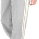 Sweatpants Women with Pockets,Lightweight Jogger Pants for Women, 60% Cotton Comfy Baggy Sweatpants (Large, Grey)