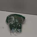 DENTRUN Winter Warm Dog Coat Reflective Jacket with Turtleneck for Cold Weather, Adjustable Buckle Windproof Water Repellent, Thick Snowsuit Fleece Vest for Small, Medium, Large Dogs, Green, S