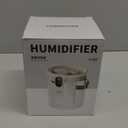 Rechargeable Portable Top Fill Humidifier, Smart Humidifiers for Bedroom, Night Light, 1.4L Cool Mist Humidifier for Office Home Plant Baby, 3-Speed Mist Control, Quiet, Auto Shut-Off (Grey)