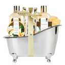 Gifts for Women, Spa Luxetique Spa Gift Baskets for Women, 8 Pcs Vanilla Bath Gift Sets, Vanilla Gift Baskets, Mothers Day Gifts for Mom