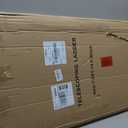 BOCOM 14.5 FT Aluminum Telescoping Ladder, Lightweight Multi-Purpose Collapsible Extension with 2 Triangle Stabilizers, Heavy Duty 330 lbs Max Capacity, Ideal for Home, RV, and Outdoor Work Black