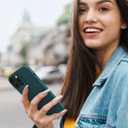 for iPhone 15 Pro Case Liquid Silicone Slim Shockproof Protective Cover 6.1 Inch Anti-Scratch Drop Protection, Blackish Green