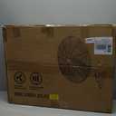 18 in. 3-Speed Industrial High Velocity 6000 CFM Outdoor Wall Fan In Black for Commercial/Garage/Residential/Warehouse