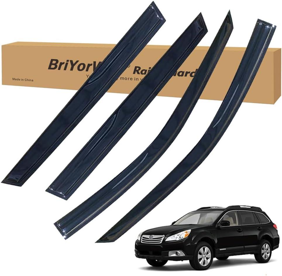 Vent Shades Rain Guards for Outback 2010 2011 2012 2013 2014 Car Accessories, for Outback Window Deflectors Window Visors