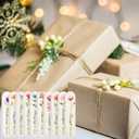 Teenyyou 60 Pcs Mini Nail Files Inspirational Gifts for Women Motivational Floral Double Sided Emery Boards Manicure Tools Employee Appreciation Encouragement Valentines Holiday Gifts(Bible)