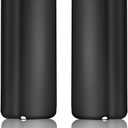 Black Door Mirror Cover Drive Left&Passenger Right Side Compatible with Volvo VNL 1997-2014,Proector Mirror Covers(Painted, LEFT+RIGHT)